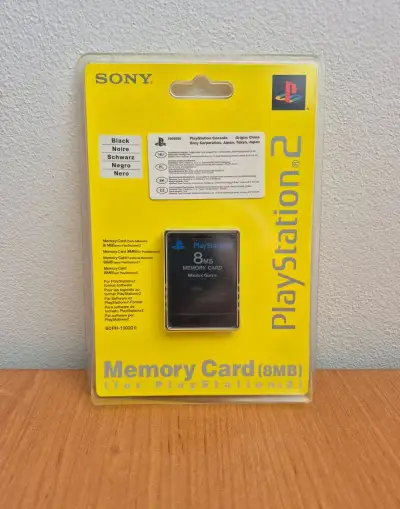 PlayStation 2 Memory Card 8MB Sony – nová, nerozbalená