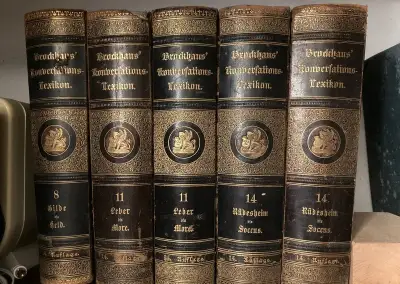 Brockkhaus Konversations-Lexikon 1898 (díl 11 a 14)