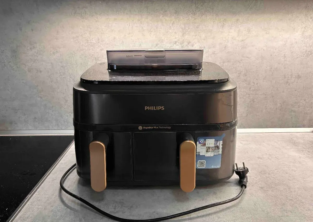 Horkovzdušná fritéza Philips dual s párou