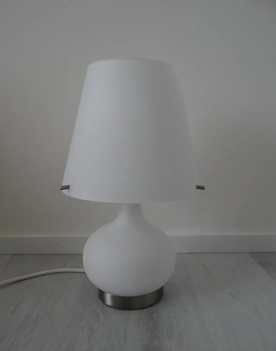 Stolní lampa z foukaného skla Fabas Ade