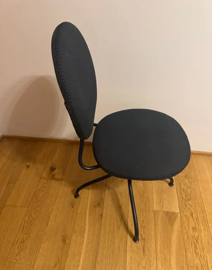 IKEA BJÖRKBERGET otočná židle – tmavě modrá