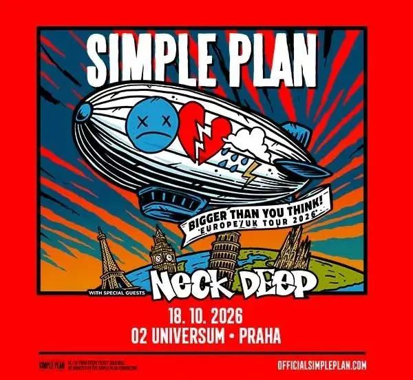 4 lístky na Simple plan