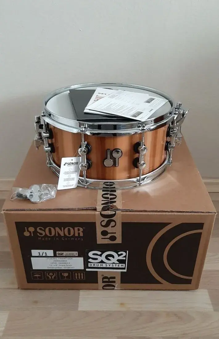 Nový snare Sonor SQ2 13x6"- Maple
