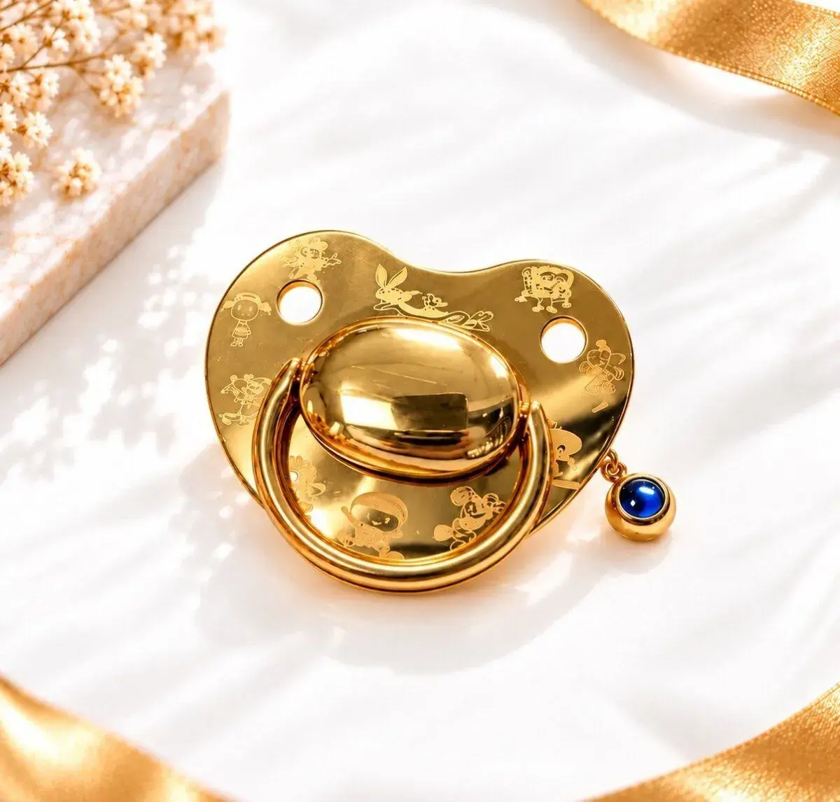 Zlatý dudlík 14K 585/1000