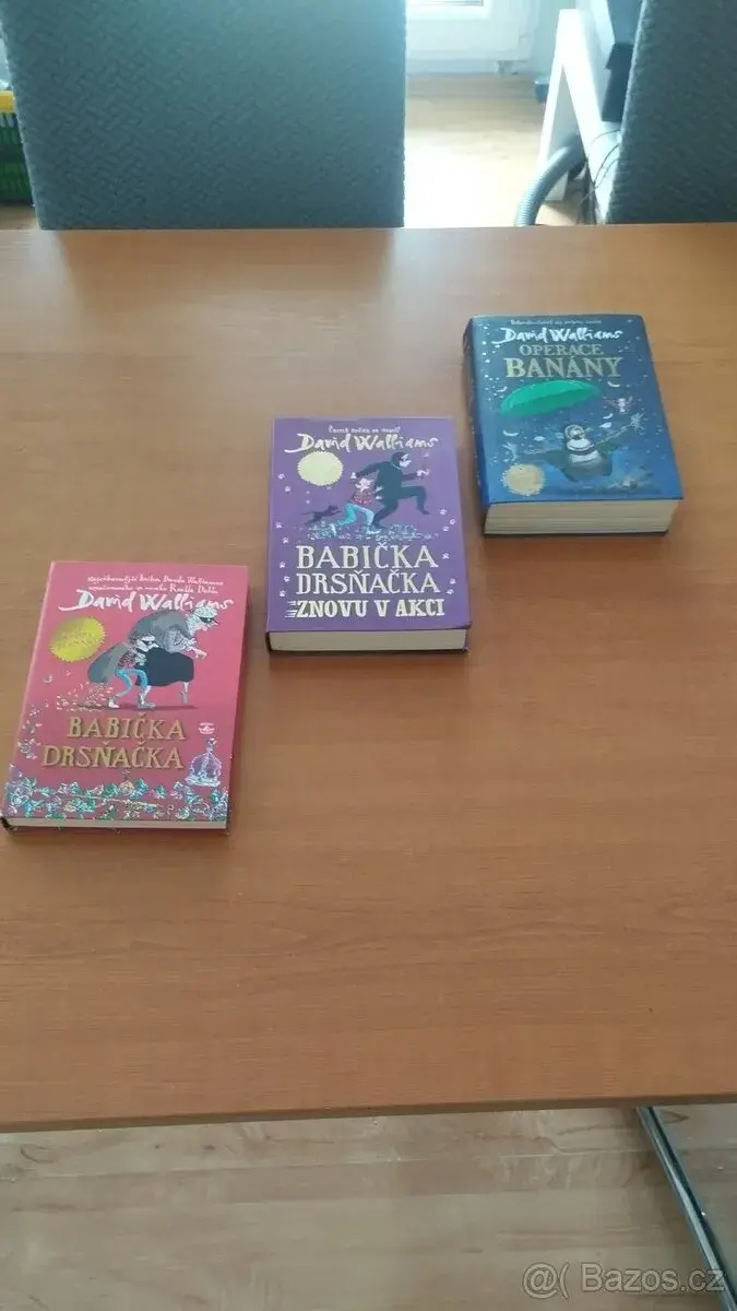 3x kniha 10-12 let Babička drsňačka