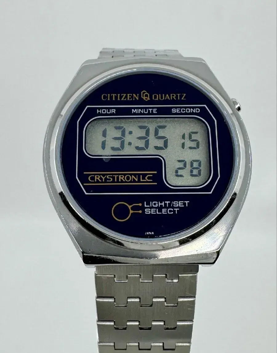 CITIZEN CRYSTRON LC - 1978 - RARITA v STAVU - JAPAN