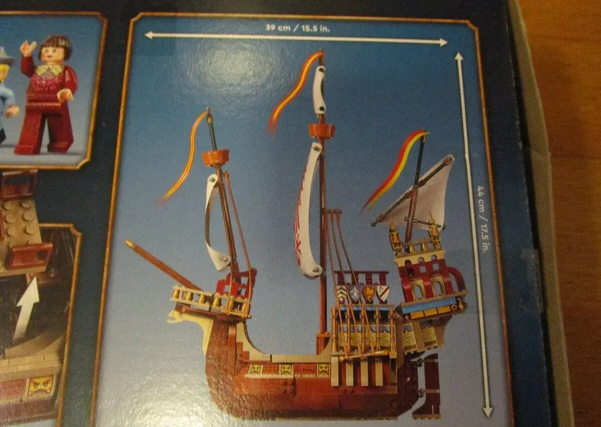 Lego H.Potter 76440 loď i pro piráti i castle, bez figurek