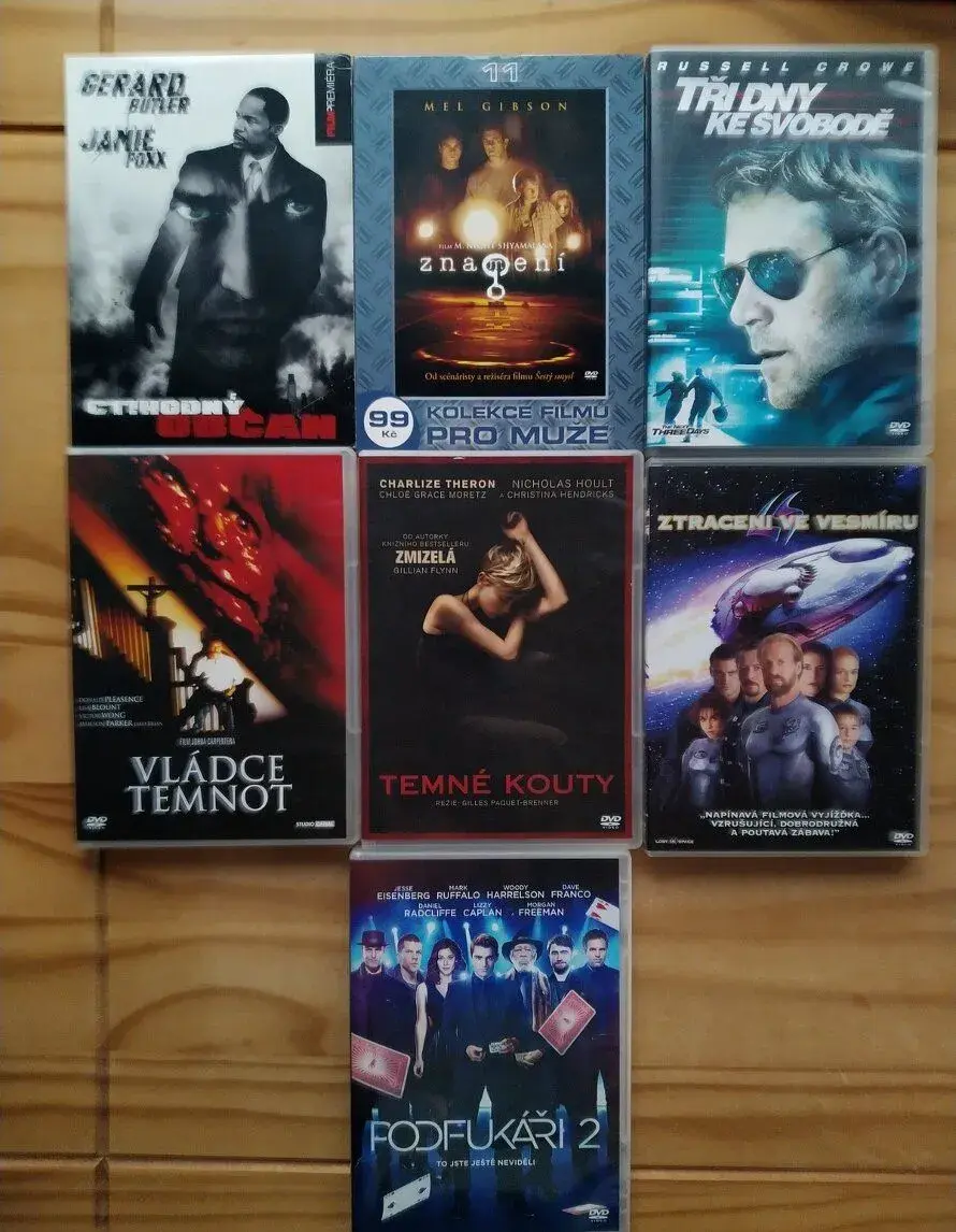 Filmy na DVD - seznam č.4