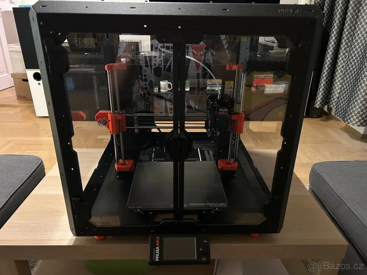 Original Prusa MK4 + originální Prusa Enclosure a další