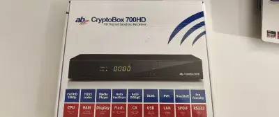 AB CryptoBox 700HD satelitní přijímač + záruka do 28. 3. 202