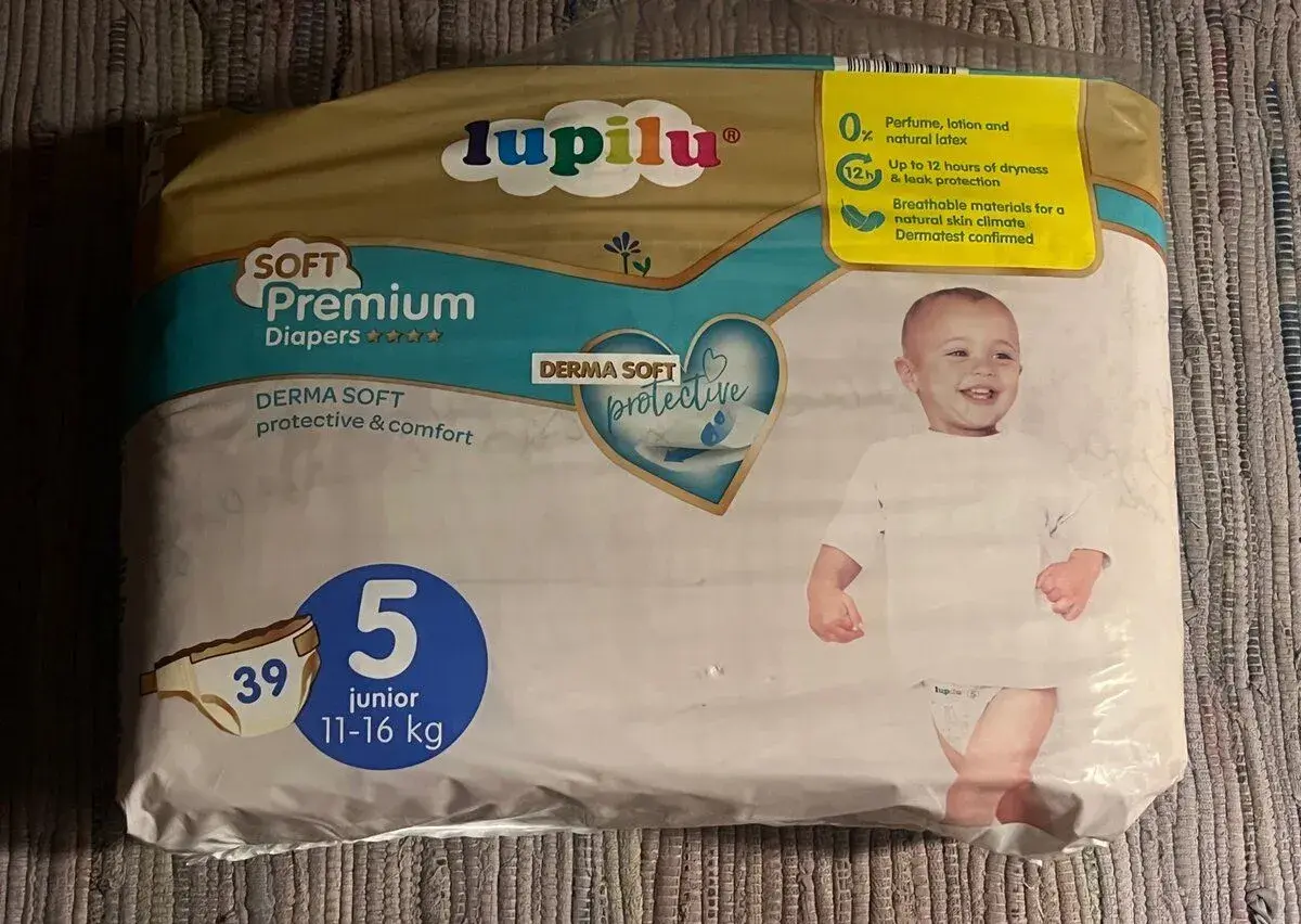 Pleny Lupilu vel. 5 Junior (11-16 kg)