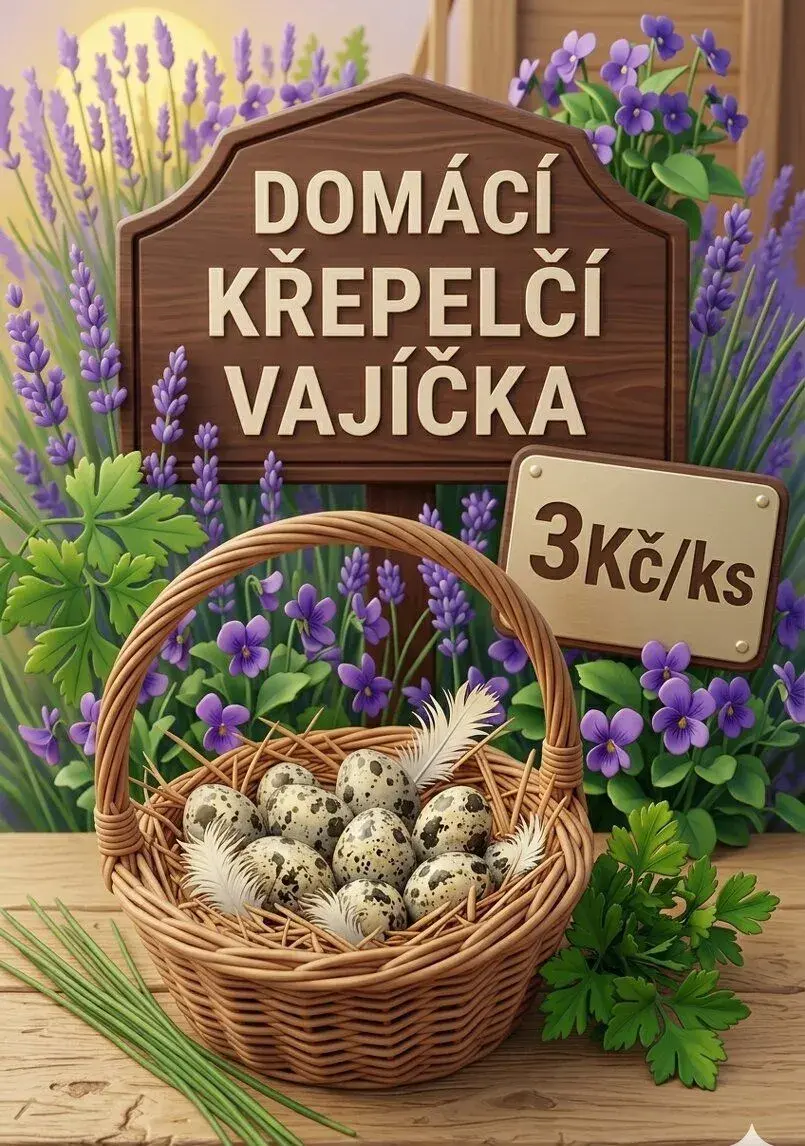 KŘEPELČÍ VAJÍČKA 3Kč/ks