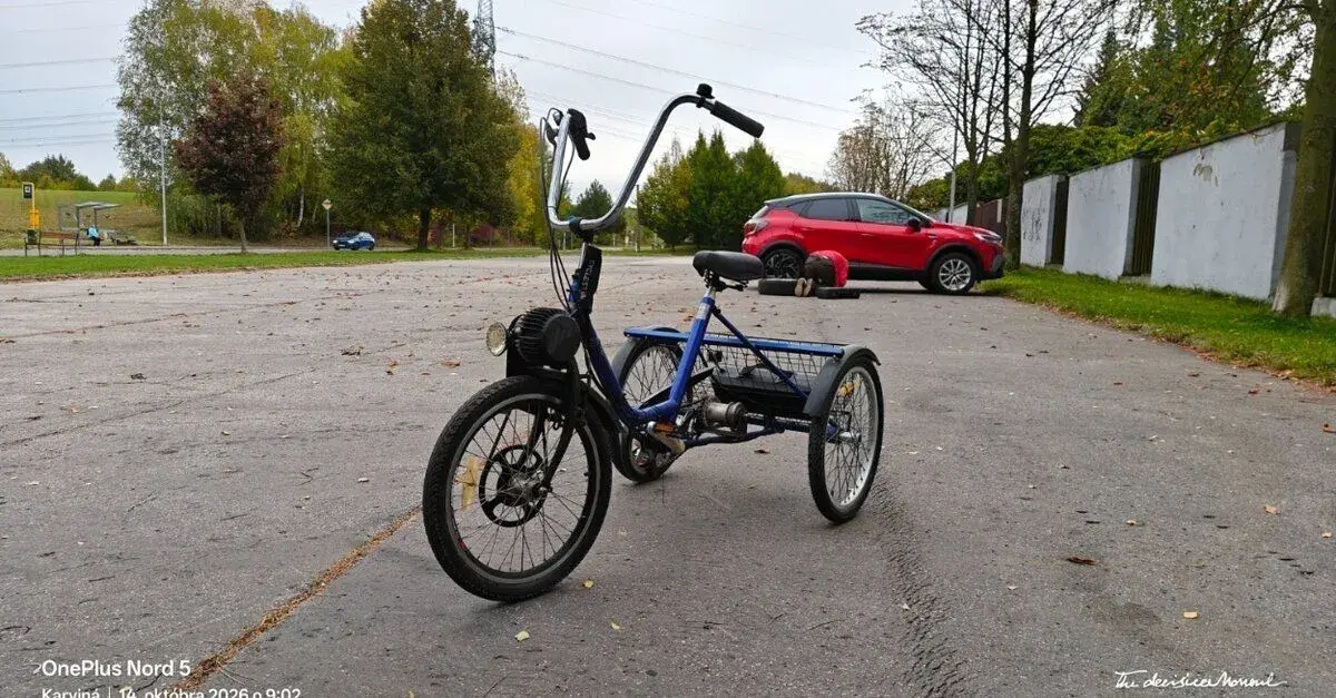 Tříkolka pro dospělé LOPED 113, elektro
