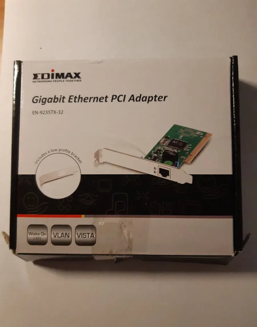 Nová Gigabit síťová karta Edimax EN-9235TX-32 (Low Profile)