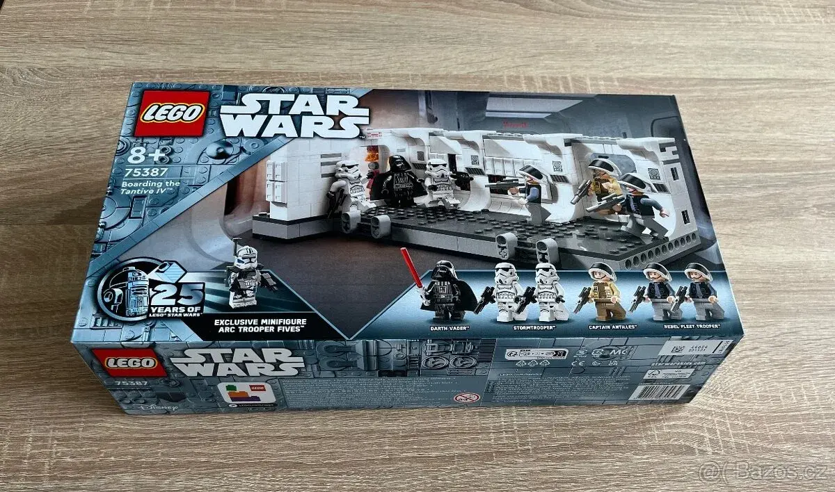 LEGO 75387 Nástu na palubu Tantive IV, výročí 25 let SW