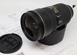 NIKKOR AF-S 24-70/2,8 VR N včetně clony a v záruce