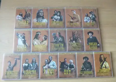 16dvd kompletni KOLEKCE KARLA MAYE cz dabing