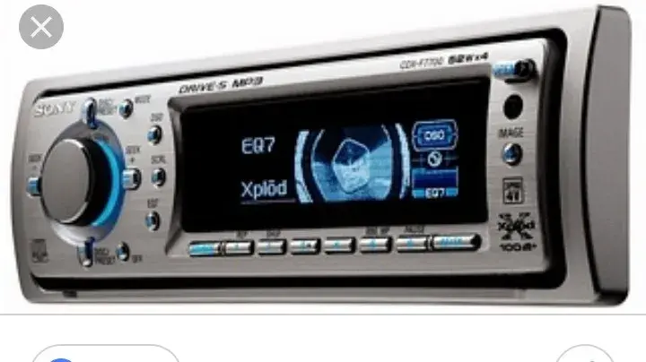 Legendu sony cdx-f7700