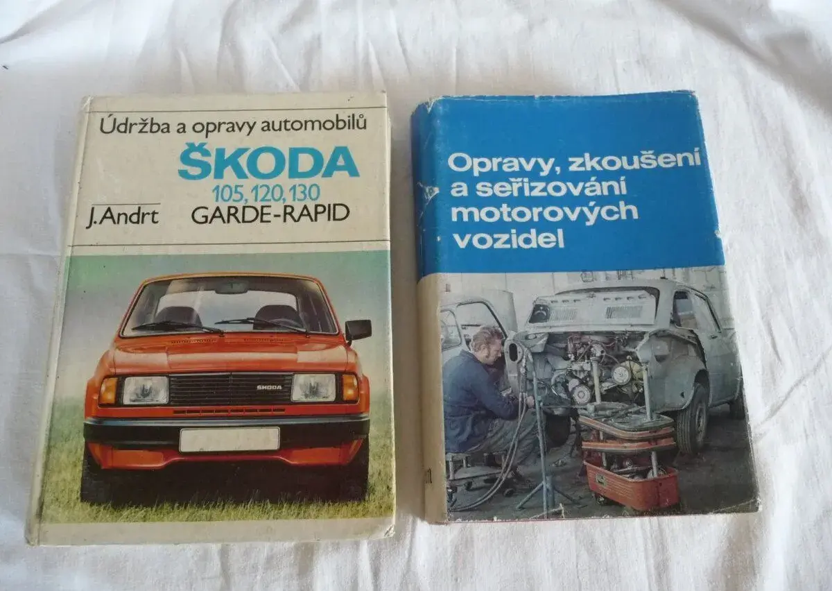 Servisní knihy - opravy aut