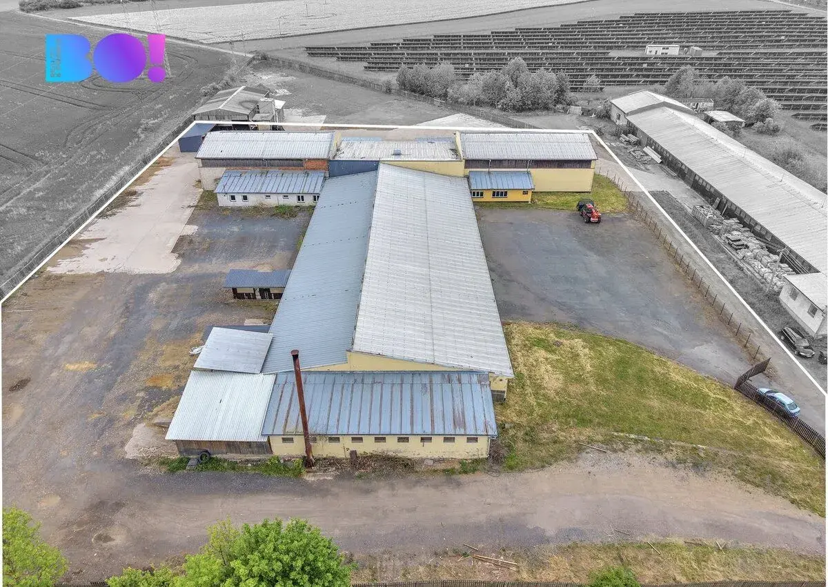 Pronájem výrobně-obchodního areálu, 9 018 m² – Morašice, okr