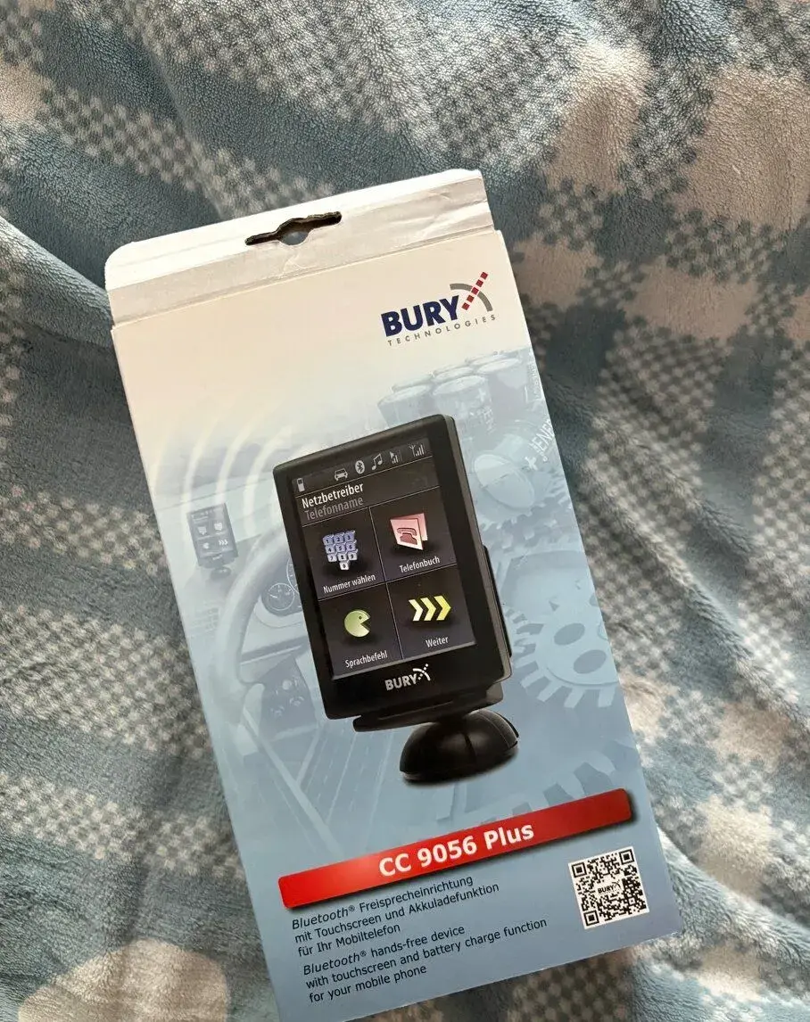 BURY CC 9056 Plus – Bluetooth handsfree do auta – NOVÉ, pouz
