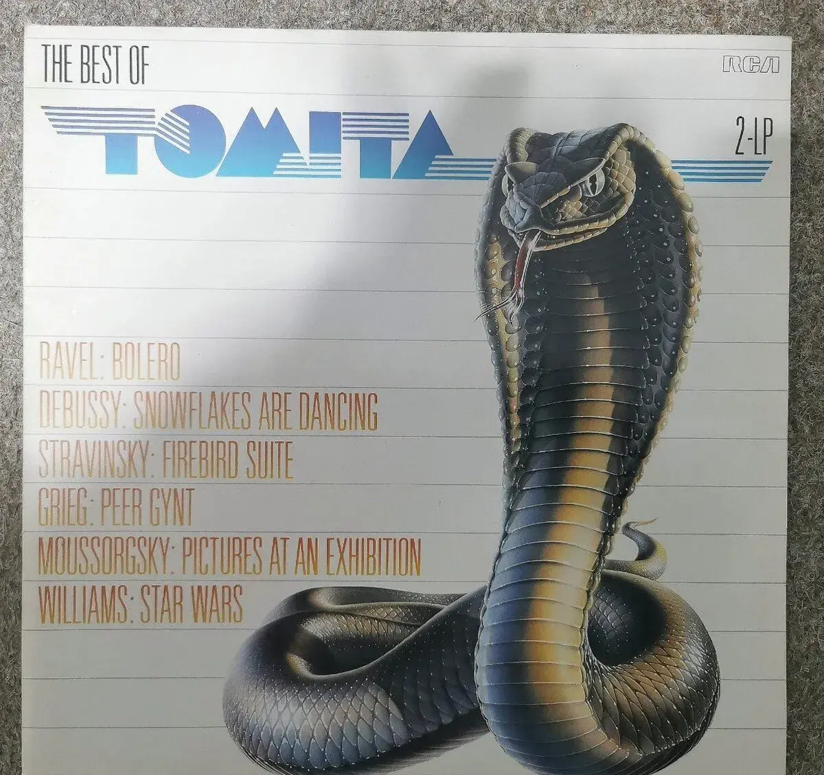 Isao Tomita – The Best Of Tomita (2LP, 1982,