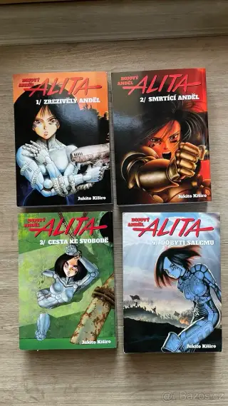 knižní serie Bojový anděl Alita - Jukito Kiširo