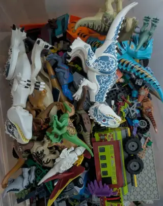 Mix stavebnic 15kg kompatibilní s lego a lego