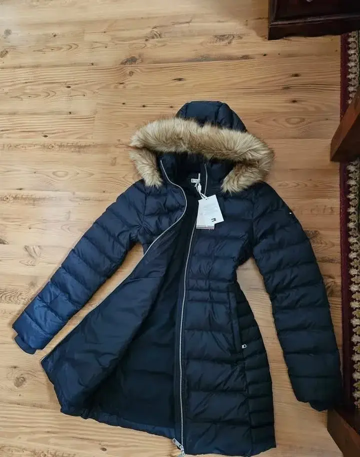 Tommy Hilfiger péřový kabát vel.XS