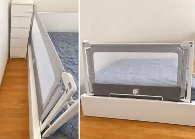 2× Dětská zábrana na postel Monkey Mum – 160 + 200 cm