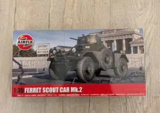 Plastikový model Ferret scout car Mk.2
