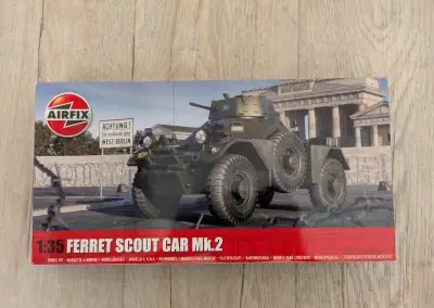 Plastikový model Ferret scout car Mk.2