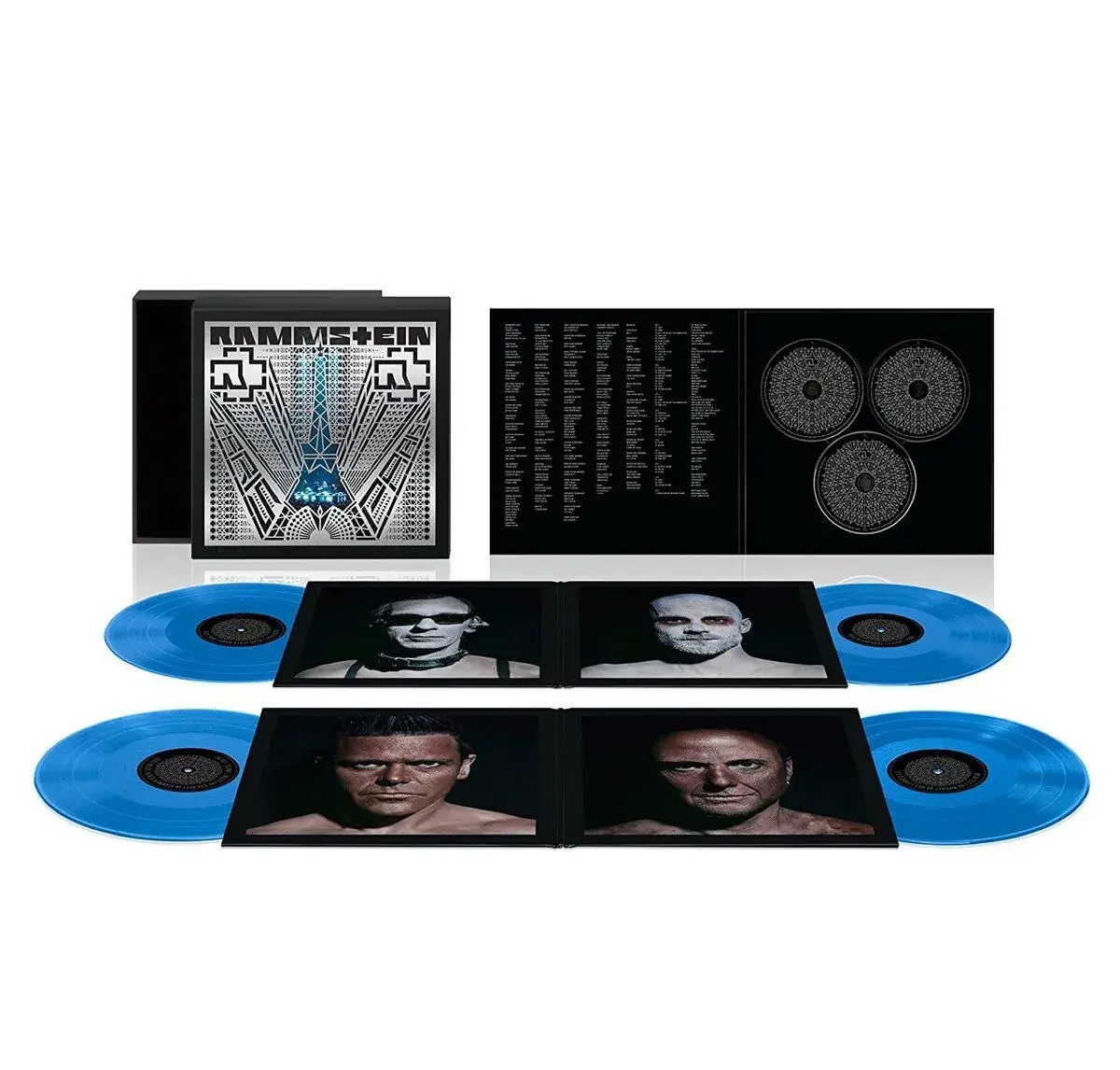 RAMMSTEIN:PARIS - 4LP+2CD+BRD / DELUXE BOX / RARE / nové