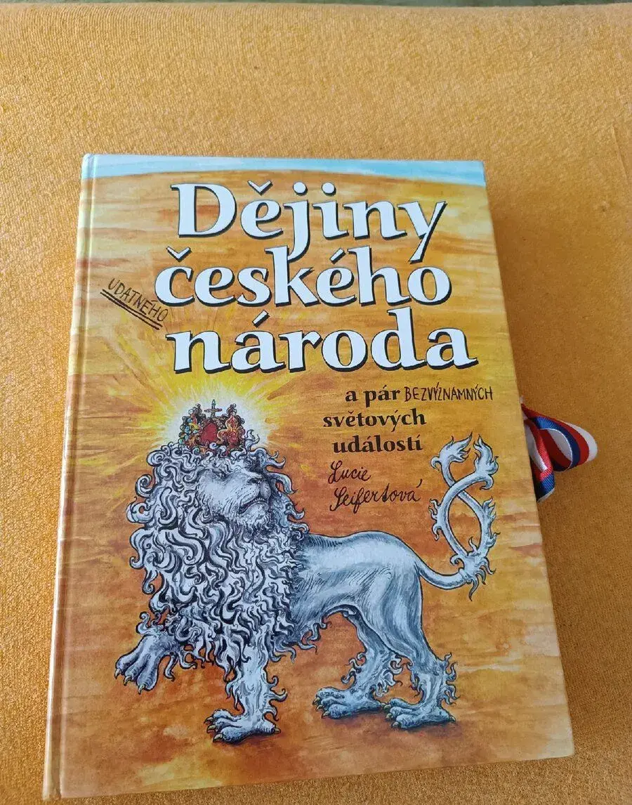 Kniha Dějiny udatného českého národa –JAKO NOVÁ