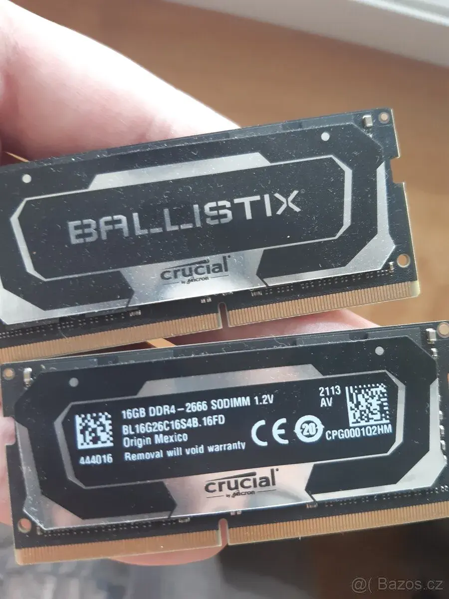 32 GB 2666MHz SODIMM Crucial