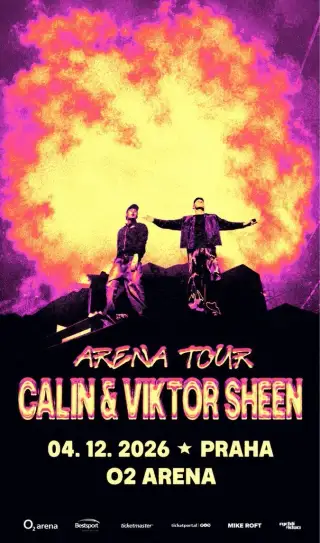 Lístek Calin & Viktor Sheen o2 arena
