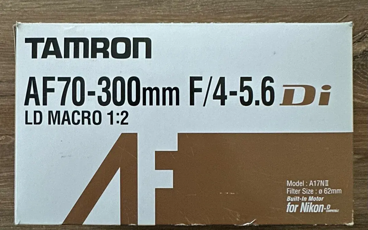 Tamron AF 70-300 mm F/4-5.6 Di Nikon