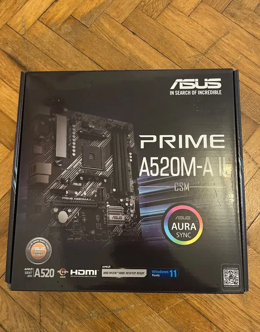 ASUS Prima A520M-A II /csm