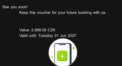 Voucher do Amsterodamu