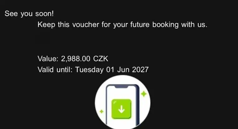 Voucher do Amsterodamu