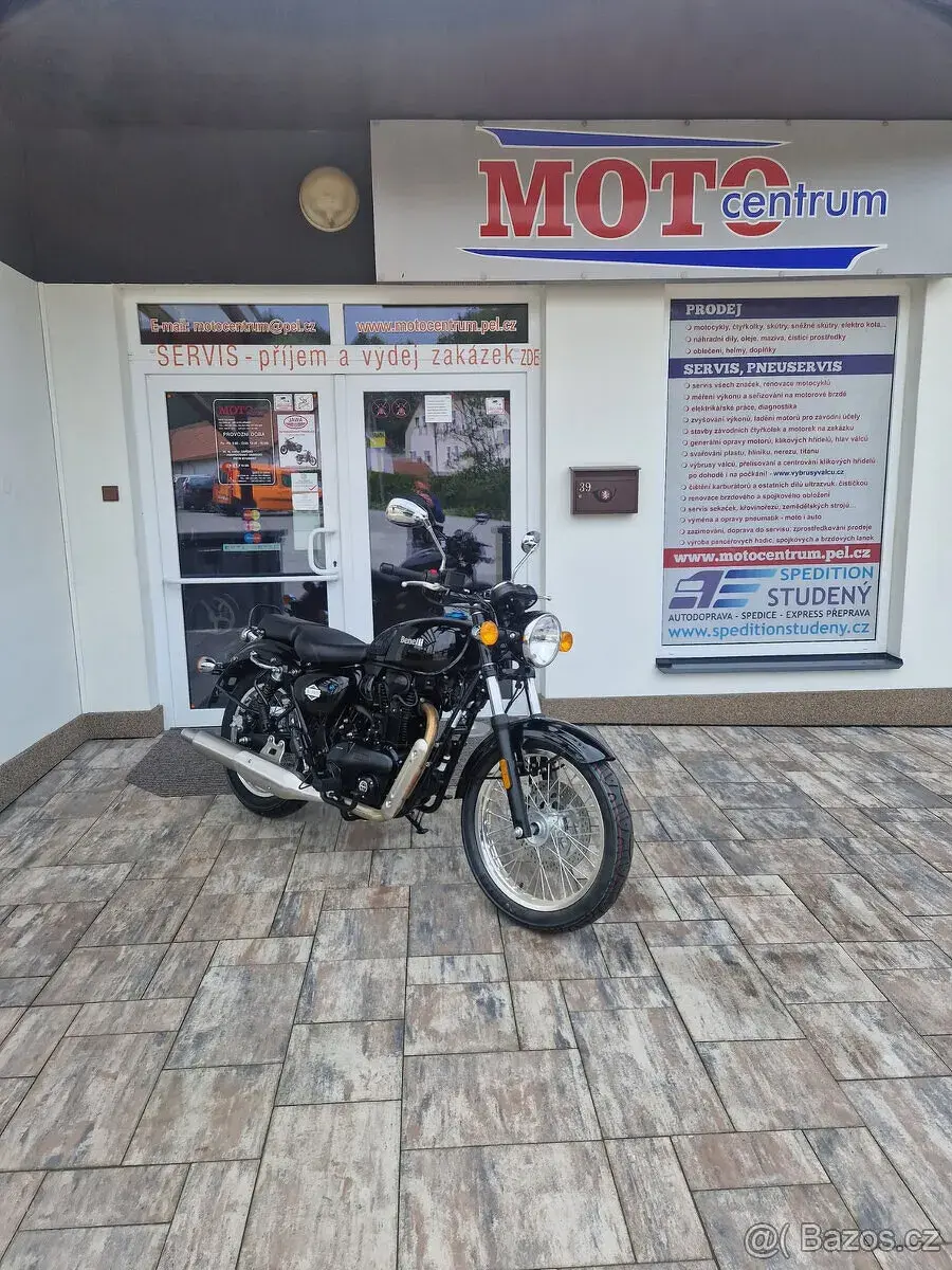 Benelli 400 Imperiale E5 - nový stroj, záruka, DPH,