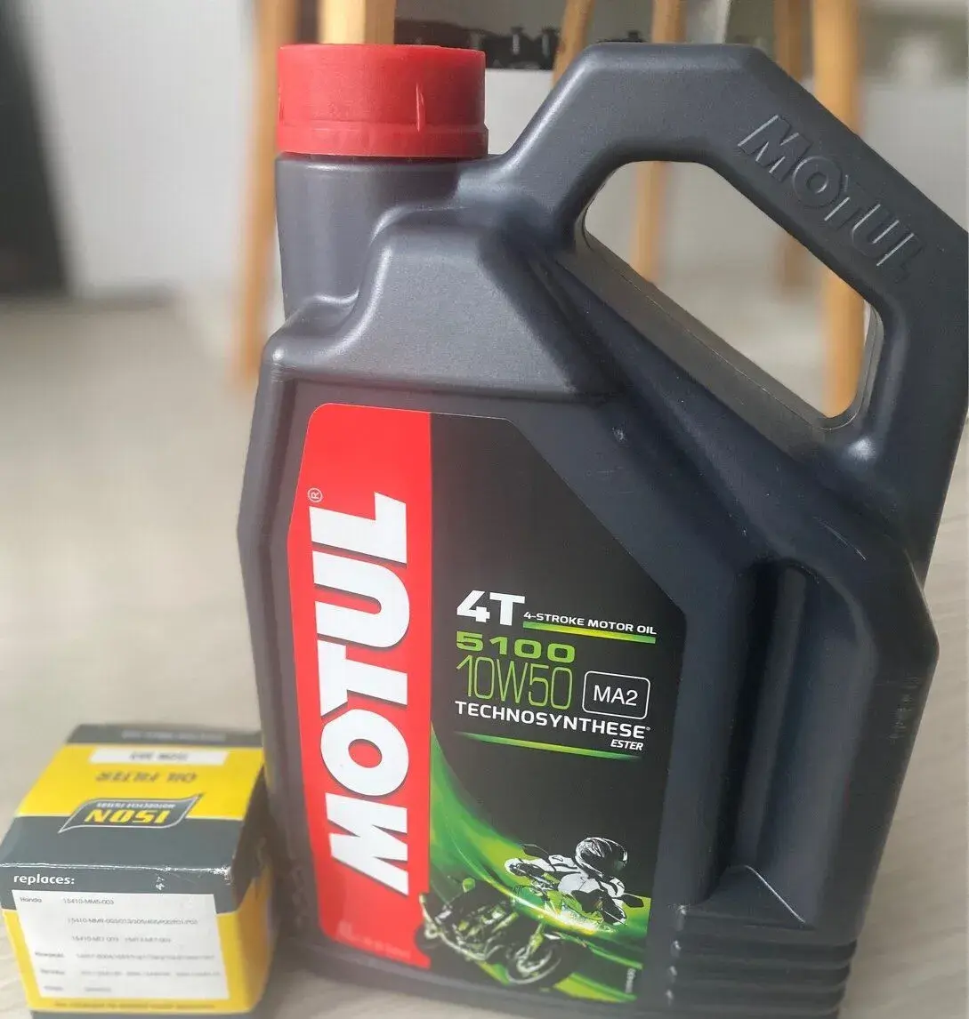 Motul 5100 10W50 + filtr