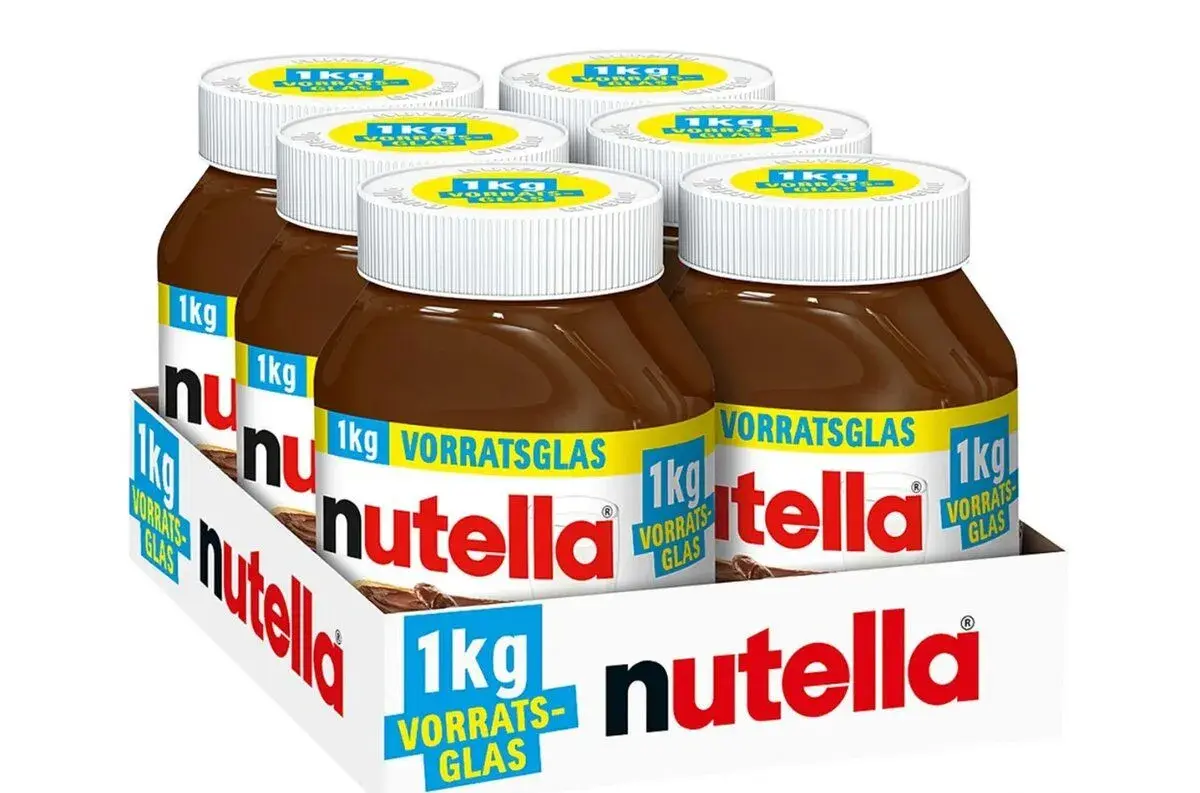 Nutella 1 kg - originální německá verze 🇩🇪