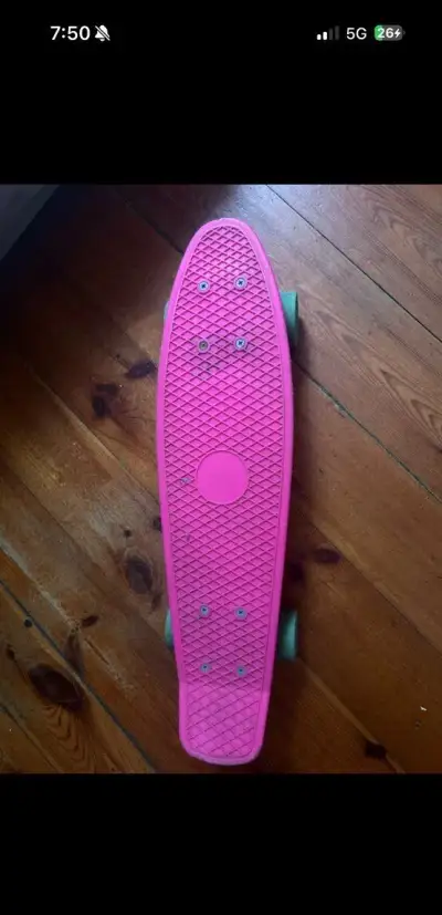 Pennyboard tyrkysovy a ruzovy