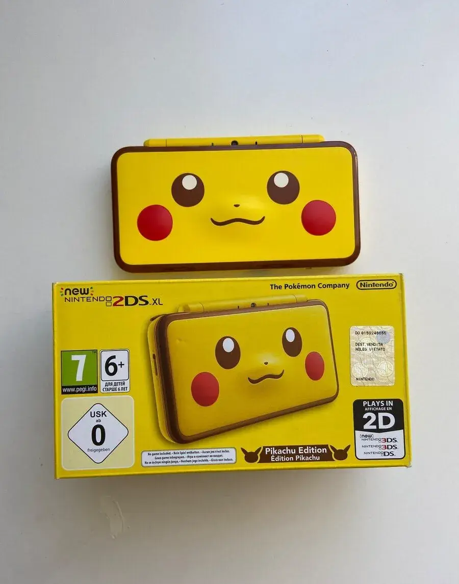 2DS XL - PIKACHU EDICE + Moznost stahnout jakoukoliv hru