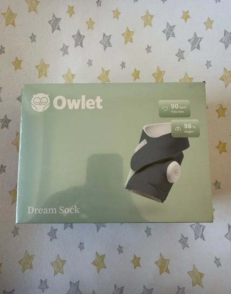 Owlet Dream Sock – chytrá ponožka pro miminko | NOVÁ, NEROZB