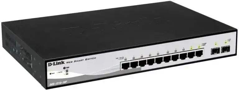 D-Link DGS-1210-10P +rack mount