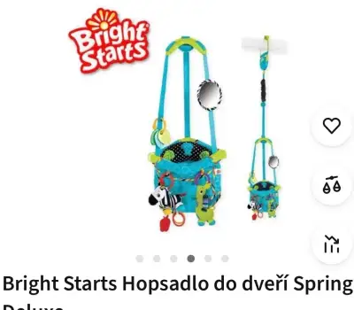 Bright Starts Hopsadlo do dveří Spring Deluxe