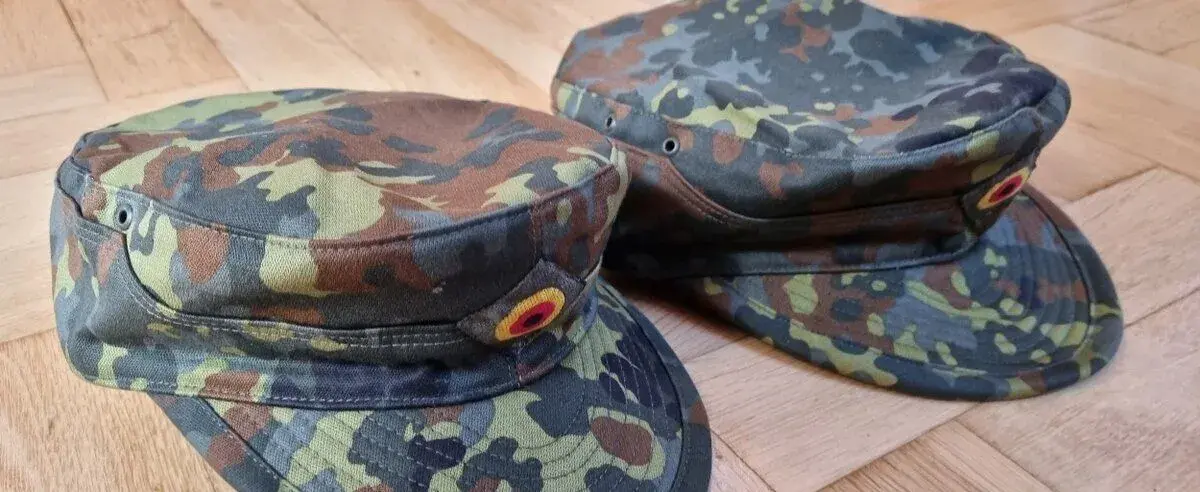 Originální německá čepice BUNDESWEHR - maskování Flecktarn