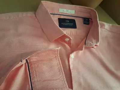 Pánská slim košile Scotch&Soda/XXL-L/2x60cm